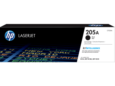 Картридж лазерный HP CF530A, LaserJet 205A, черный