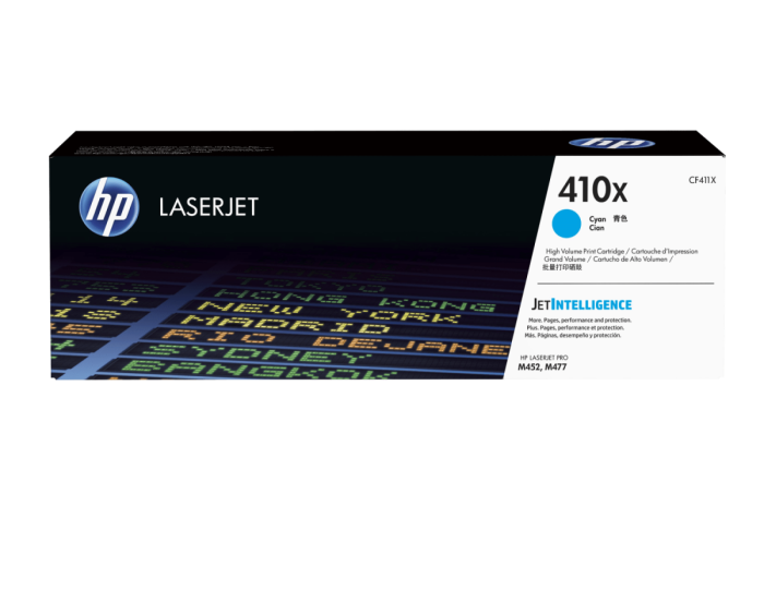 Картридж HP 410X Cyan LaserJet Toner Cartridge для HP Color LaserJet Pro M377/M452/MFP M477