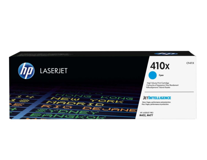 Картридж HP 410X Cyan LaserJet Toner Cartridge для HP Color LaserJet Pro M377/M452/MFP M477