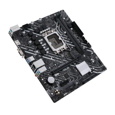 MB Socket1700, MATX, iH610 (VGA+HDMI), ASUS PRIME H610M-K, 2DDR5, PCIx16, PCIx1