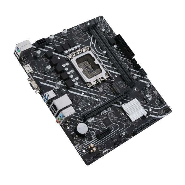 MB Socket1700, MATX, iH610 (VGA+HDMI), ASUS PRIME H610M-K, 2DDR5, PCIx16, PCIx1