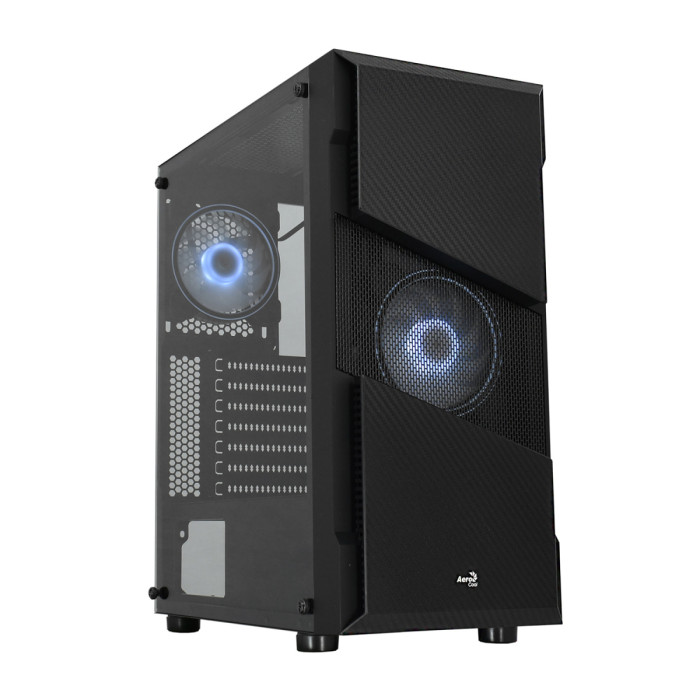 Case ATX midi tower AeroCool, Menace Saturn RGB, ACCM-PV20023.11, (без БП), black