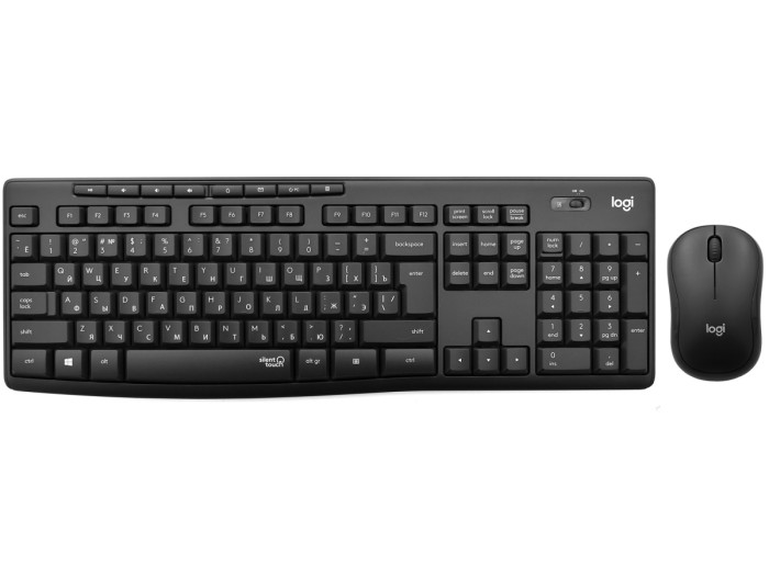 KeyBoard + mouse, USB, wireless, Logitech MK295, 2AAA/1AA, [920-009807]