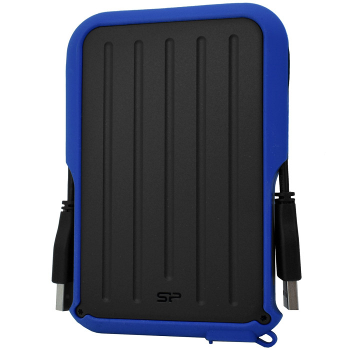 HDD USB 1 TB Silicon Power, A66, SP010TBPHD66SS3B, USB 3.2, blue