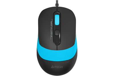 Мышь A4tech Fstyler FM10-BLUE, оптическая 1600DPI, 150 см, USB