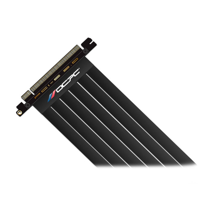 Cable (райзер), PCIe 3.0x16, OCPC XTENDER VERTICAL (OCXTP3RC9D250BK), 25cm black