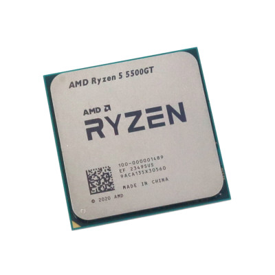 CPU AMD Ryzen 5 5500GT, 3.6GHz (Cezanne, 4.4), 6C/12T, (100-000001489), 3/16MB, R7, 65W, AM4, oem