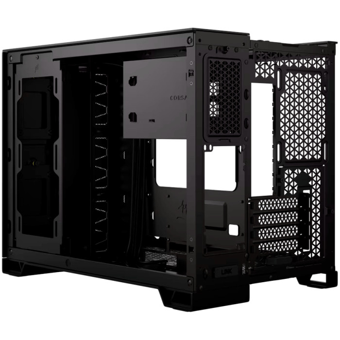 Case Corsair 2500D AIRFLOW, Tempered Glass,Micro-ATX, Black