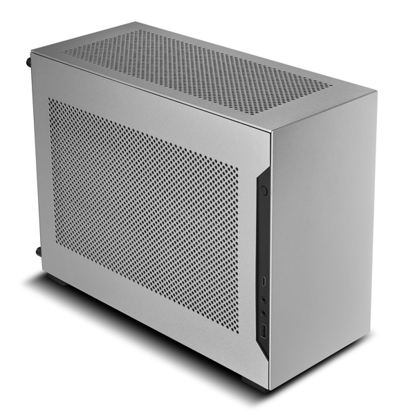 Корпус Lian Li A4H2O m-ITX, 1xUSB 3.1 TYPE-C G99.A4H20A4.00 БП SFX/SFX-L, Silver