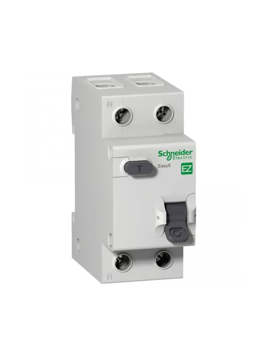 Дифференциальный автоматический выключатель SE EASY9 1P+N C 10А 30мА AC