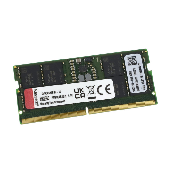 SO-DIMM DDR5 16 GB <5600MHz> Kingston, KVR56S46BS8-16, CL46