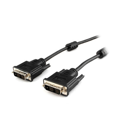 Cable SVGA, DVI-D to DVI-D, m/m, Cablexpert, CC-DVIL-BK-10, 18+1pin/18+1, 3.0м