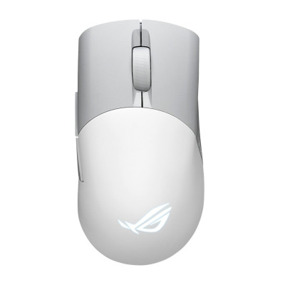 Mouse ASUS P709 ROG KERIS WL AIMPOINT, Wireless, BT 5.0/2.4GHz, Optical 36000 dpi, USB, white