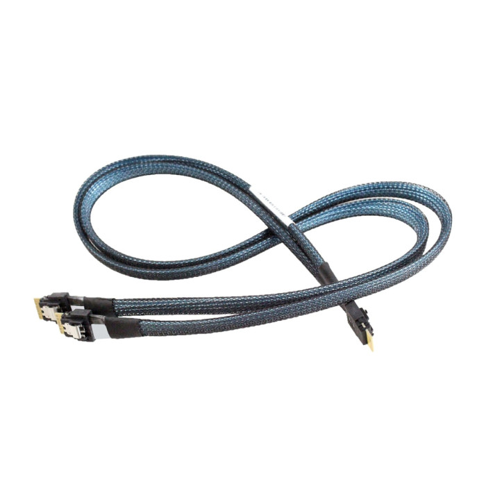 Cable interface SlimlSAS, Supermicro CBL-SAST-1261-100, Slimline x8(STR) to 2x Slimline x4(STR)