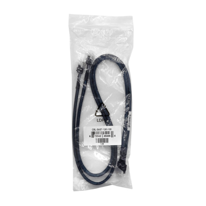Cable interface SlimlSAS, Supermicro CBL-SAST-1261-100, Slimline x8(STR) to 2x Slimline x4(STR)