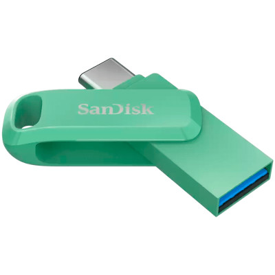 SanDisk Ultra Dual Drive Go USB Type- C, Absinthe Green, Global, 400MB/s 128GB