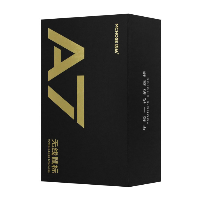 Mouse MCHOSE A7 Pro Black MC-A7-11, Wireless, BT, USB