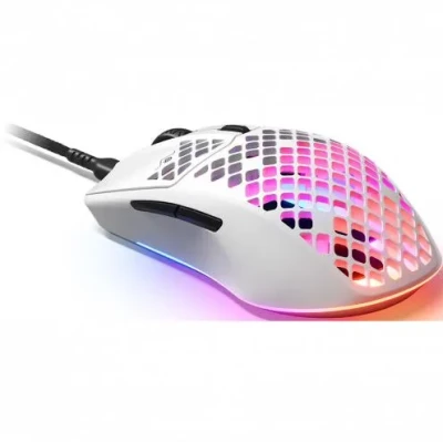 Мышь игровая SteelSeries Aerox 3 (2022) Snow 62603 белый