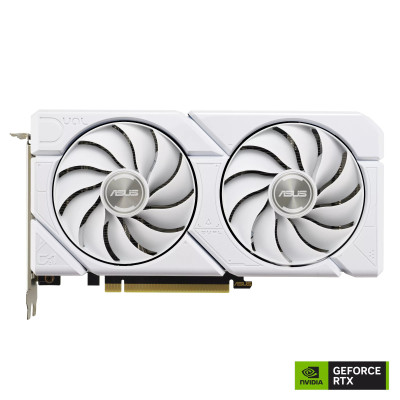 Видеокарта ASUS GeForce RTX4060 OC GDDR6 8GB 128-bit HDMI 3xDP DUAL-RTX4060-O8G-EVO-WHITE