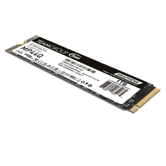 Твердотельный накопитель 1000GB SSD TeamGroup MP44Q M.2 PCIe 4.0 R7400/W6200 TM8FFD001T0C101