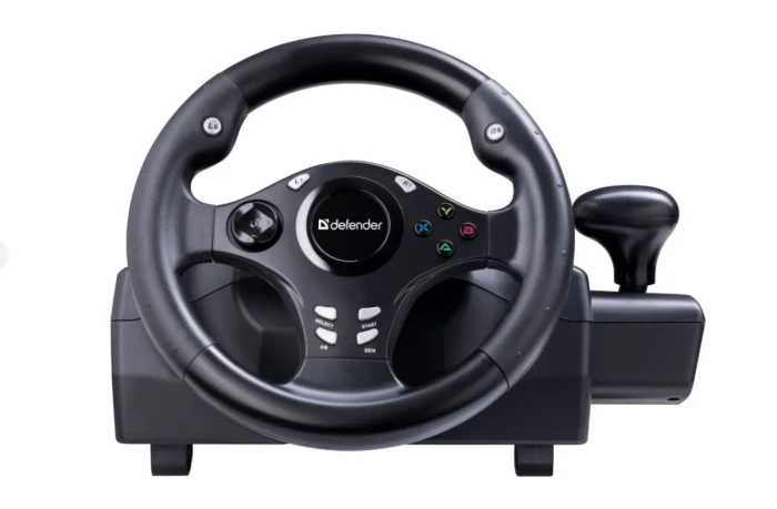 Руль игровой Defender Fanatic черный