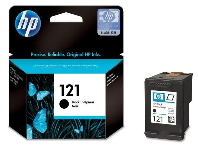 121 CC640HE Оригинал, Картридж черный (Black)