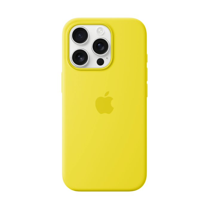 iPhone 16 Pro Silicone Case with MagSafe - Star Fruit,Model A3315