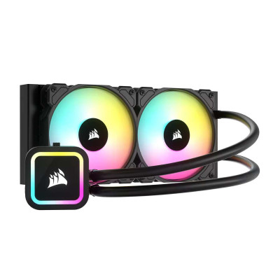 Water Cooler Corsair iCUE H100x RGB, for 1200/1700/115x/1366/2011/2066, CW-9060065-WW2