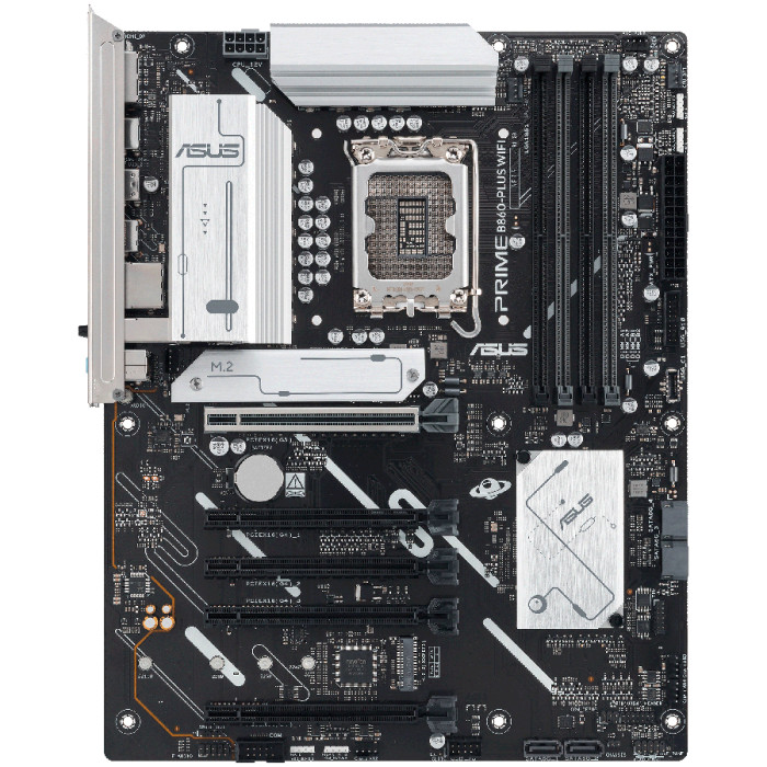 ASUS Main Board Desktop LGA1851 Intel B860 Chipset 4 x DIMM slots, max. 256GB, DDR5 1 x DisplayPort 1 x HDMI port 1 x Wi-Fi module 2 x M.2 slots 4 x SATA ATX Form Factor