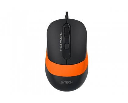 Мышь A4tech Fstyler FM10-ORANGE, оптическая 1600DPI, 150 см, USB