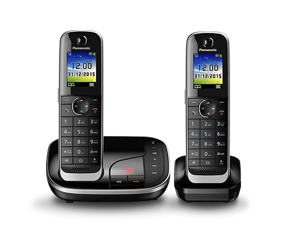 Радиотелефон PANASONIC KX-TGJ322 (RUB) Черный