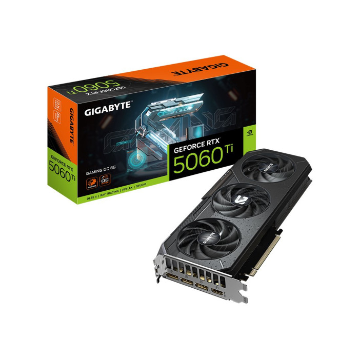 Видеокарта Gigabyte (GV-N506TGAMING OC-8GD) RTX5060Ti GAMING OC 8G