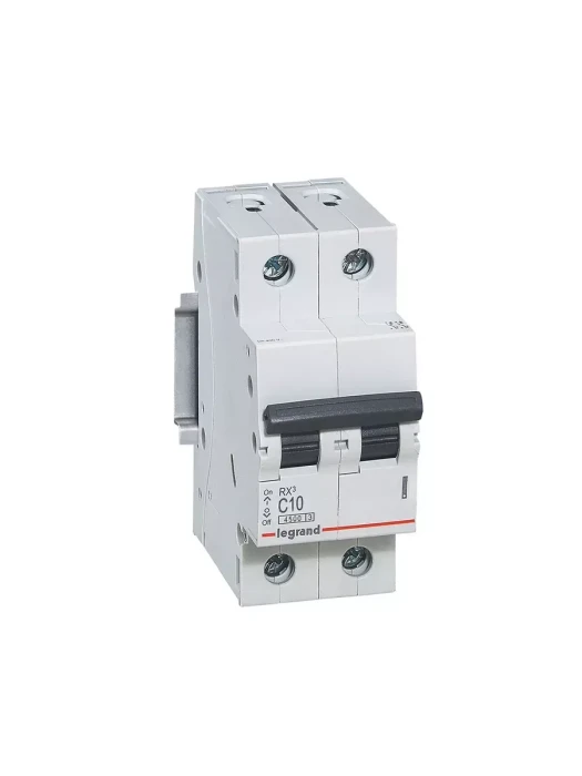Автоматический выключатель Legrand 419695 2П C 10A RX3 4,5kA