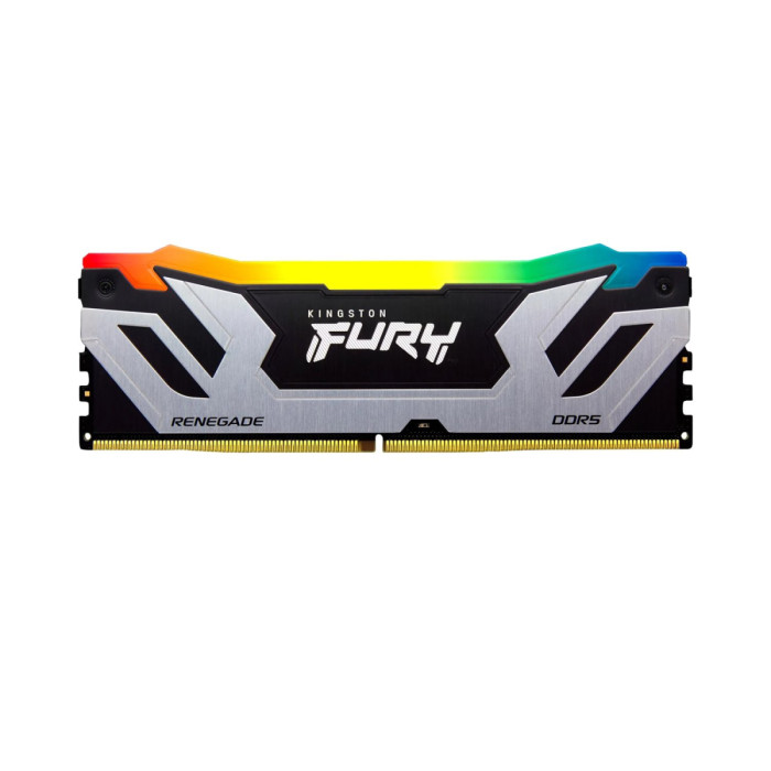 CU-DIMM DDR5 24 GB <8800MHz> Kingston Fury Renegade RGB, KF588CU42RSA-24, CL42, silver