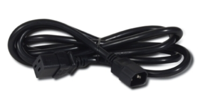 Pwr Cord, 10A, 100-230V, C14 to C19