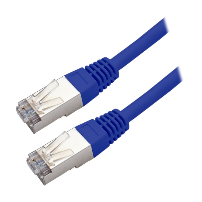 Cable  Patch cord  FTP 5e-Cat  2 m Cablexpert PP22-2M/B, синий