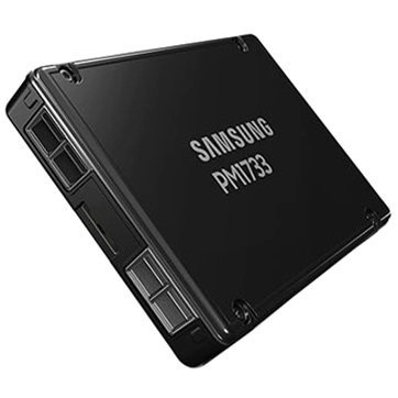 SAMSUNG PM1733 3.84TB Enterprise SSD, 2.5   7mm, PCle Gen4 x4/dual port x2, Read/Write: 7000/3800 MB/s, Random Read/Write IOPS 1500K/135K