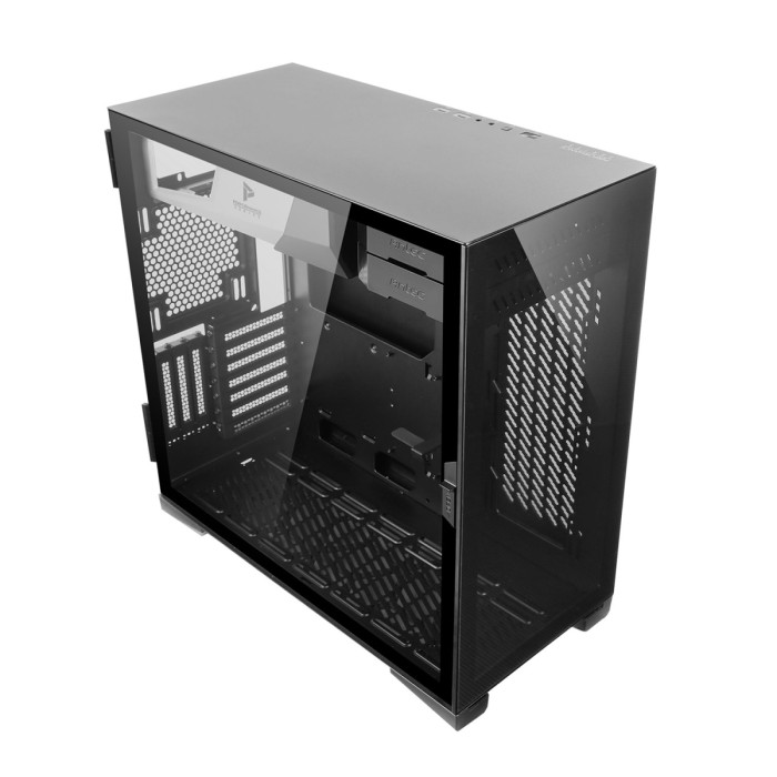 Case ATX midi tower Antec, P120 Crystal, (без БП), black