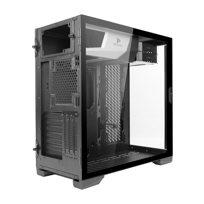 Case ATX midi tower Antec, P120 Crystal, (без БП), black