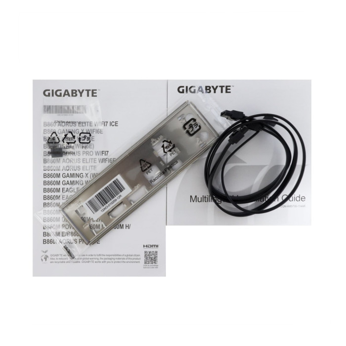 MB Socket1851, ATX, B860 (DP+HDMI) Gigabyte B860 DS3H, 4DDR5, 4PCIx16