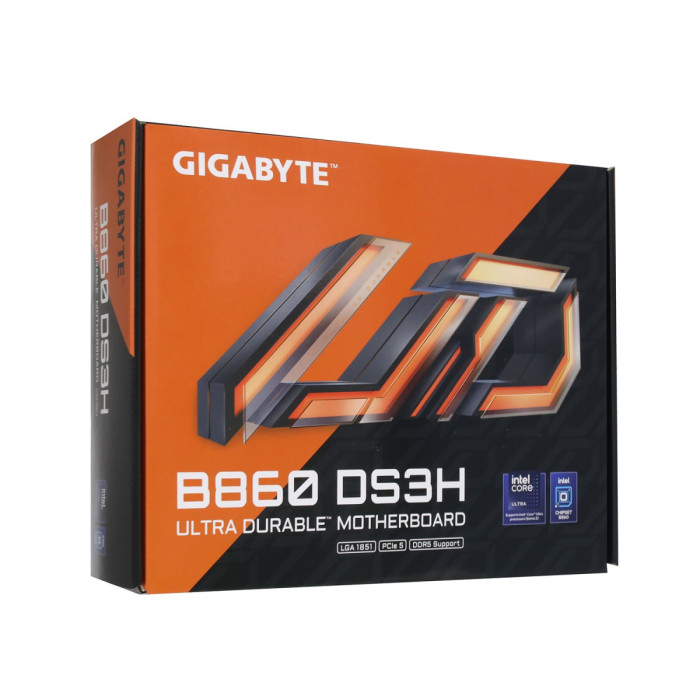 MB Socket1851, ATX, B860 (DP+HDMI) Gigabyte B860 DS3H, 4DDR5, 4PCIx16