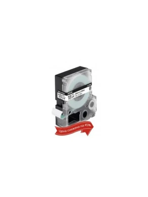Лента Epson C53S655006 LK5WBN Стандартная лента 18мм, Бел./Черн., 9м