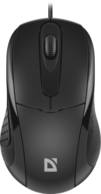 Мышь проводная Defender Standard MB-580 черный,3 кнопки,1000 dpi, НОВИНКА!