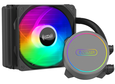 Водяное охлаждение для CPU PCCooler GI-CL120 PRO RGB TDP 150W LGA Intel/AMD Black GI-CL120 PRO