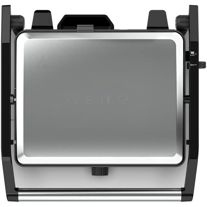 AENO Electric Grill EG2: 2000W, Temperature regulation, Max opening angle -180°, Plate size 290*234mm
