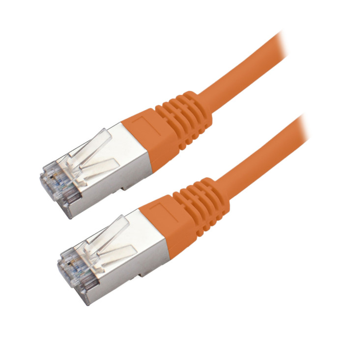Cable  Patch cord  FTP 5e-Cat  2 m Cablexpert PP22-2M/O, оранжевый