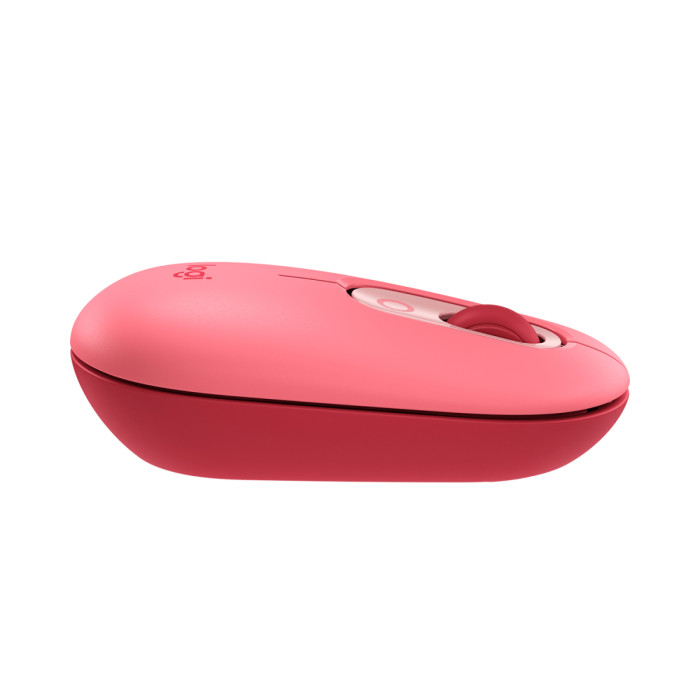 Mouse Logitech POP Wireless optical, 4 buttons, 1000-4000dpi, BT, (910-006548), Heartbreaker