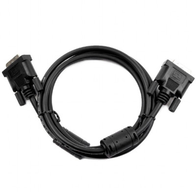 Cable SVGA, DVI-D to DVI-D, m/m, Cablexpert, CC-DVIL-BK-6, 18+1pin/18+1, 1.8м
