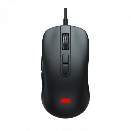 Мышь игровая AOC GM300B 7 кн. 6200 dpi, USB2.0 кабель 1.8 м Черный GM300B