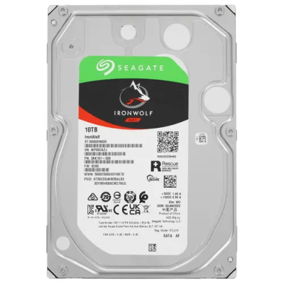 Жесткий диск для NAS систем 10Tb HDD Seagate IronWolf SATA 6Gbit/s 3.5&quot; 7200 rpm 256Mb ST10000VN000